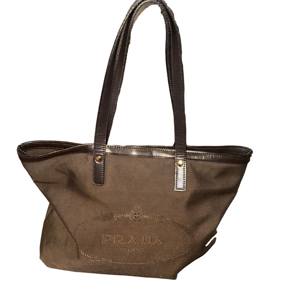 PRADA CANAPA Tote Bag - Picture 2 of 15